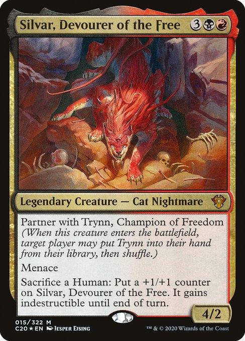 C20: Silvar, Devourer of the Free (Foil)