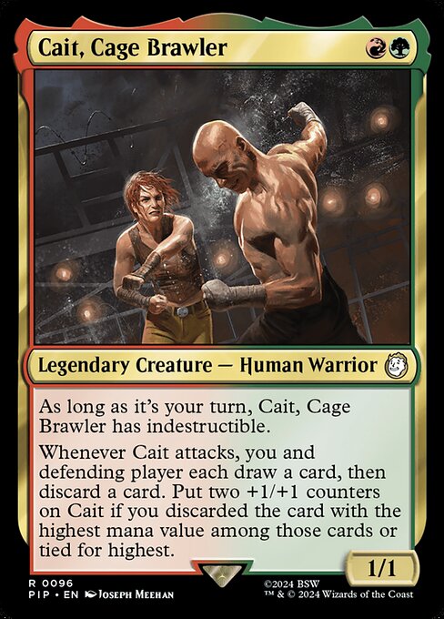 PIP: Cait, Cage Brawler (Foil)