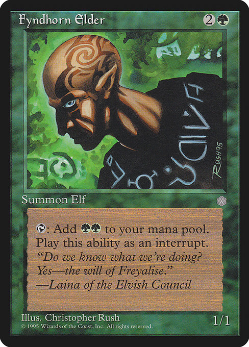 ICE: Fyndhorn Elder