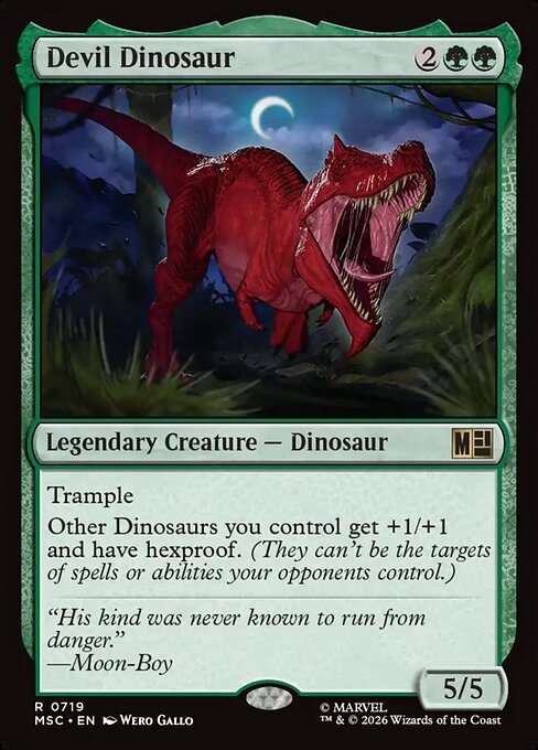 MSC: Devil Dinosaur