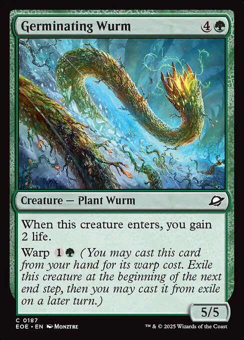 EOE: Germinating Wurm (Foil)