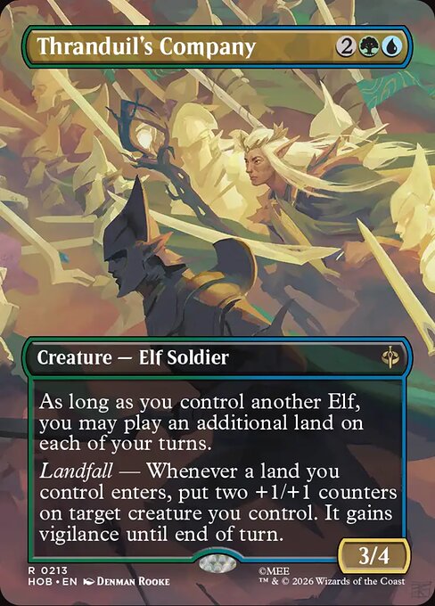 HOB: Thranduil's Company (Borderless)