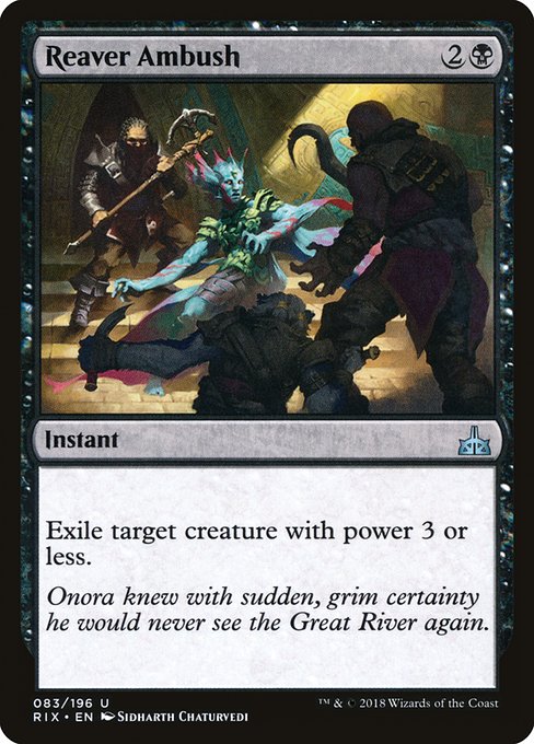 RIX: Reaver Ambush