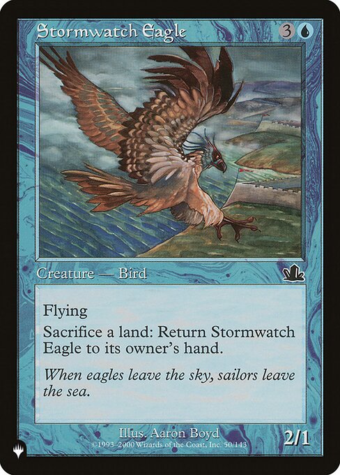 PLST: Stormwatch Eagle