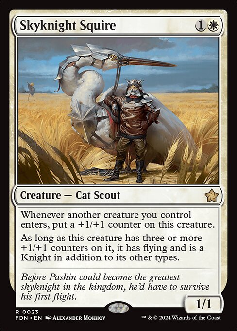 FDN: Skyknight Squire (Foil)