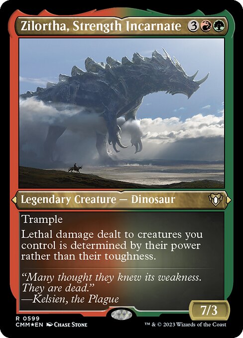 CMM: Zilortha, Strength Incarnate (Foil Etched)