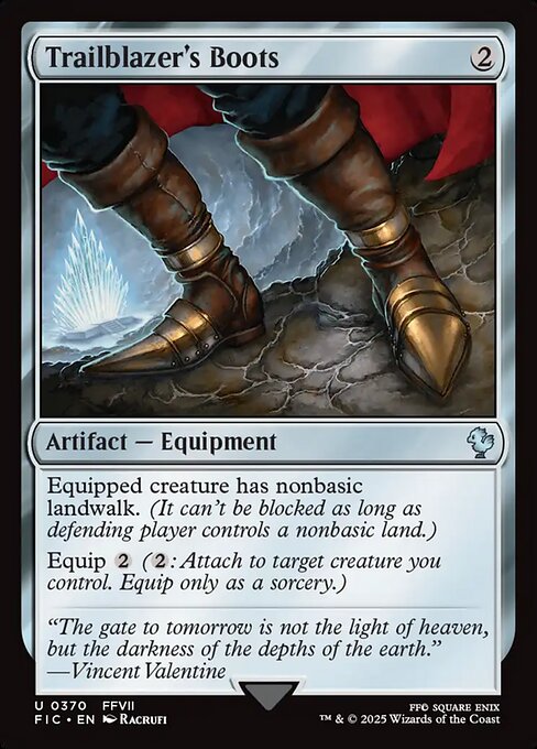 FIC: Trailblazer's Boots (Foil)