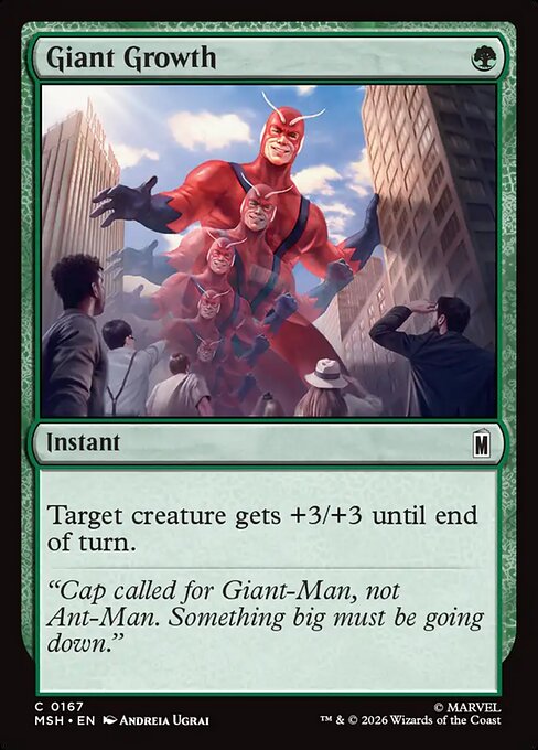 MSH: Giant Growth (Foil)