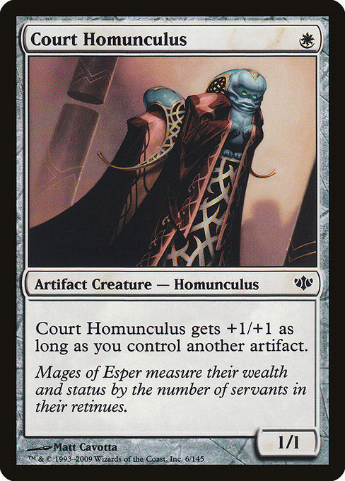 CON: Court Homunculus (Foil)