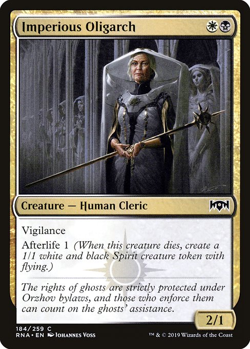 RNA: Imperious Oligarch (Foil)