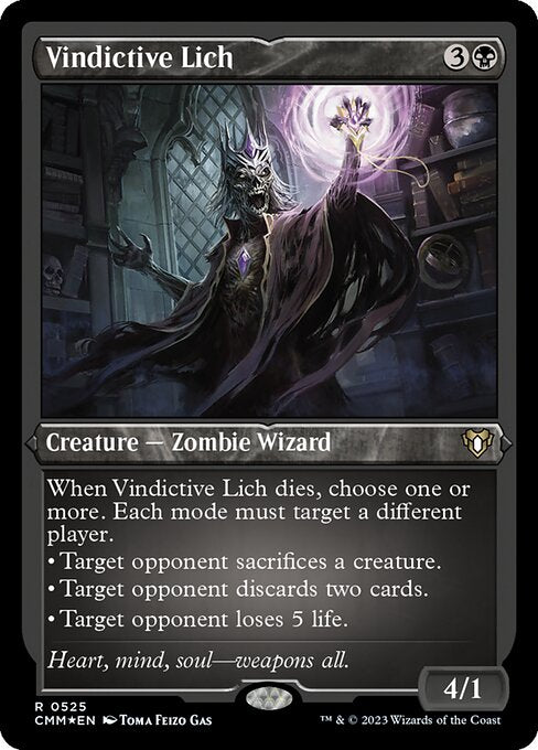 CMM: Vindictive Lich (Foil Etched)