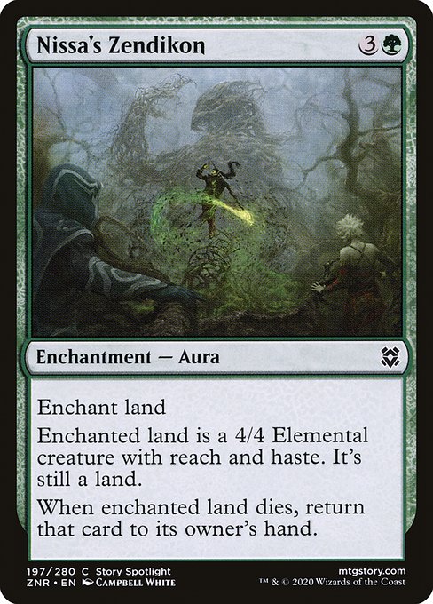 ZNR: Nissa's Zendikon (Foil)