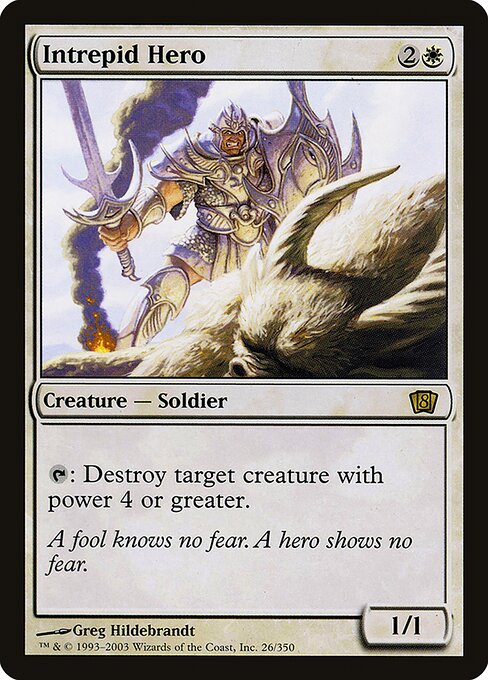 8ED: Intrepid Hero (Foil)