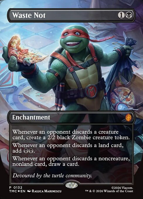 TMC: Waste Not (Borderless) (Foil)