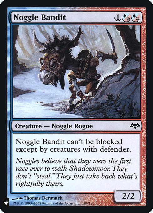PLST: Noggle Bandit (Foil)