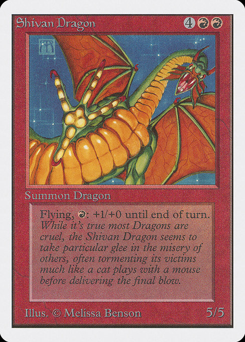2ED: Shivan Dragon
