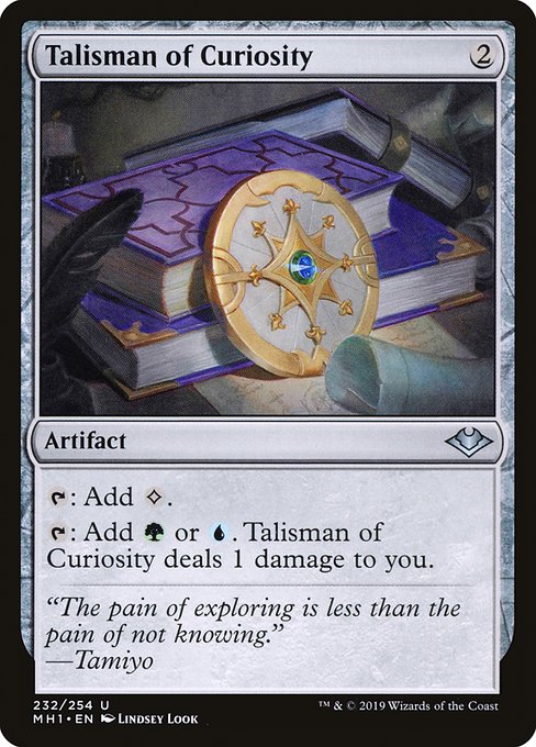 MH1: Talisman of Curiosity