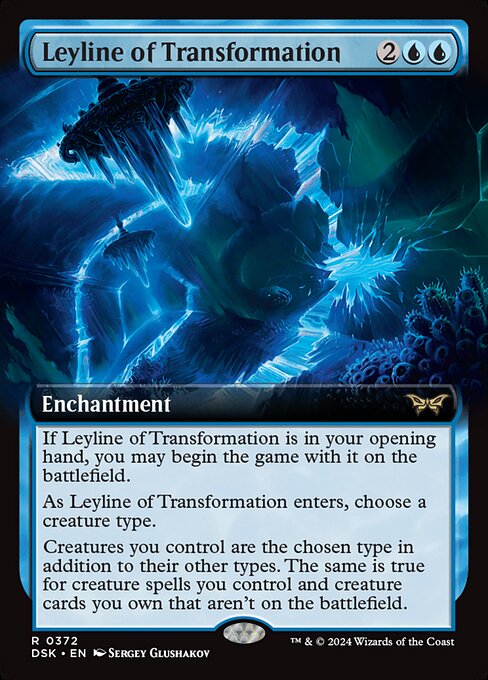 DSK: Leyline of Transformation (Extended Art) (Foil)