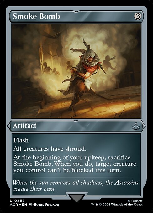 ACR: Smoke Bomb (Foil Etched)