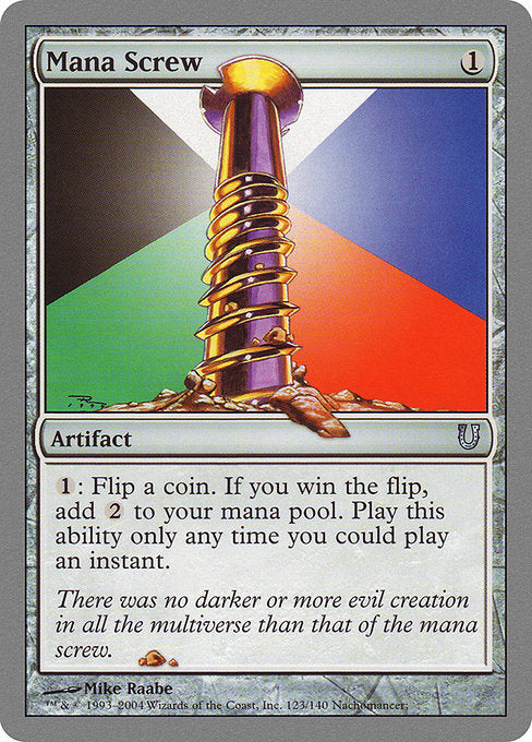 UNH: Mana Screw