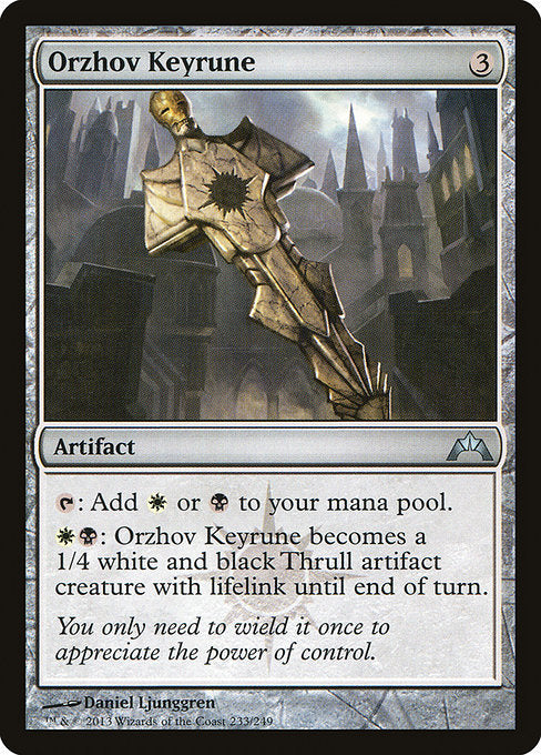 GTC: Orzhov Keyrune (Foil)