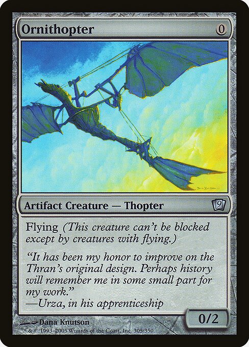 9ED: Ornithopter (Foil)