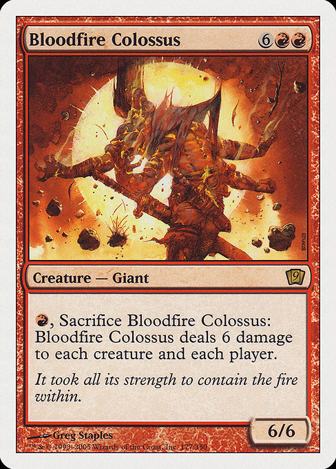 9ED: Bloodfire Colossus