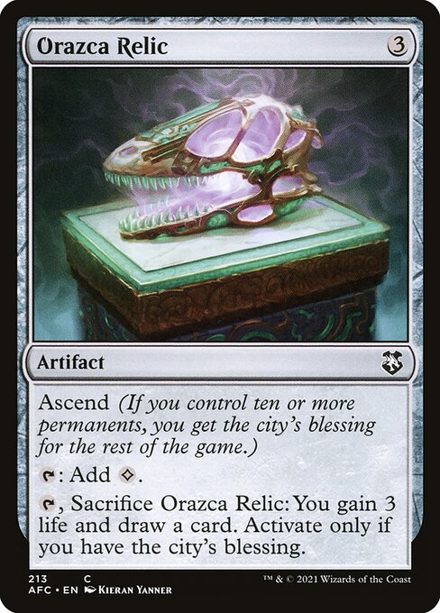 AFC: Orazca Relic