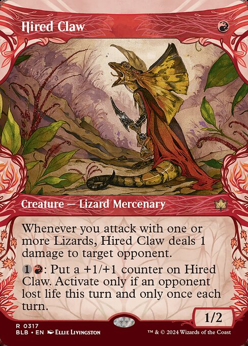 BLB: Hired Claw (Showcase) (Foil)