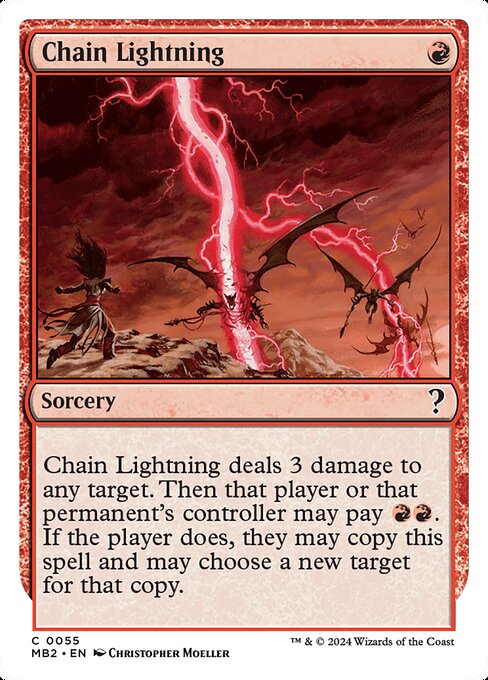 MB2: Chain Lightning (White Border)