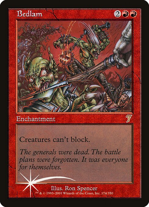 7ED: Bedlam (Foil)