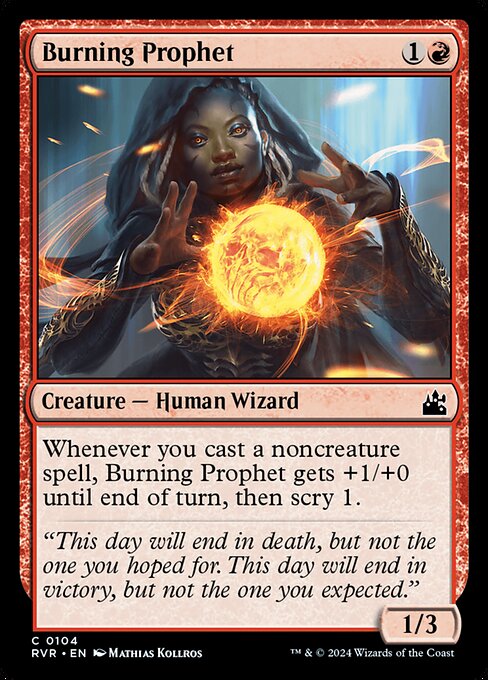 RVR: Burning Prophet (Foil)