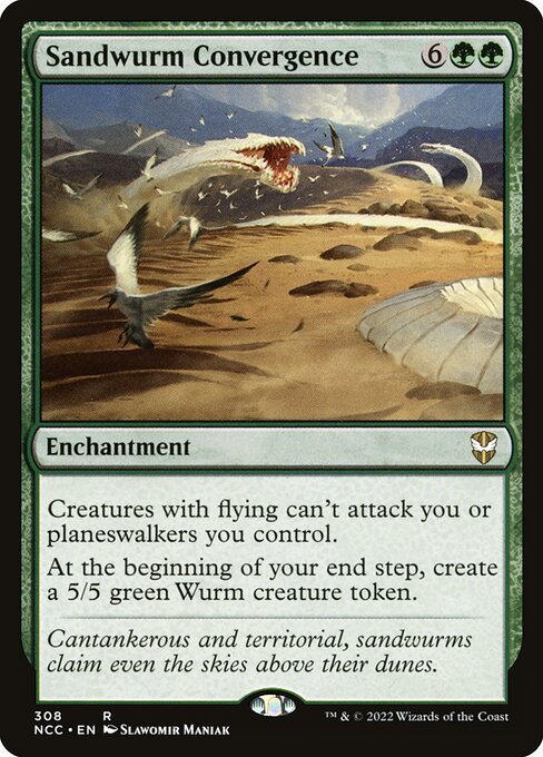 NCC: Sandwurm Convergence