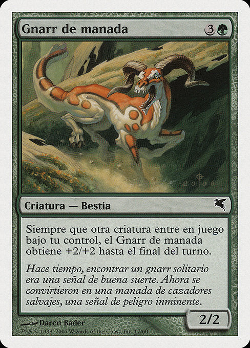 PSAL: Herd Gnarr (Spanish) - "Gnarr de manada"