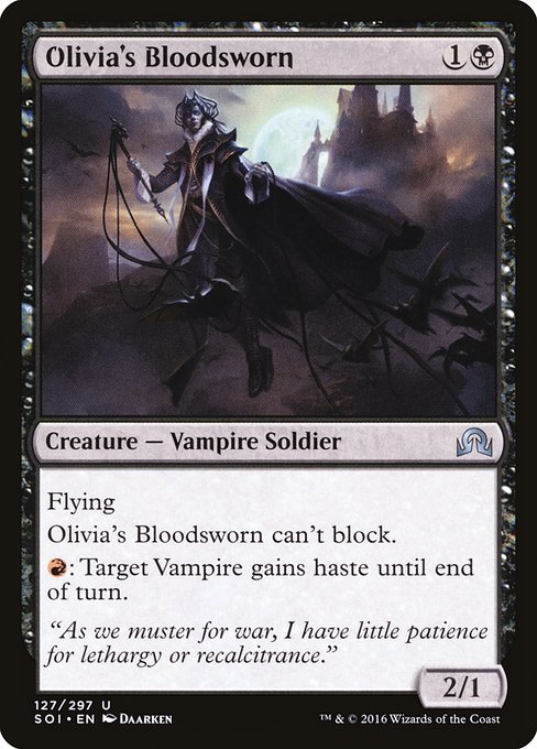 SOI: Olivia's Bloodsworn