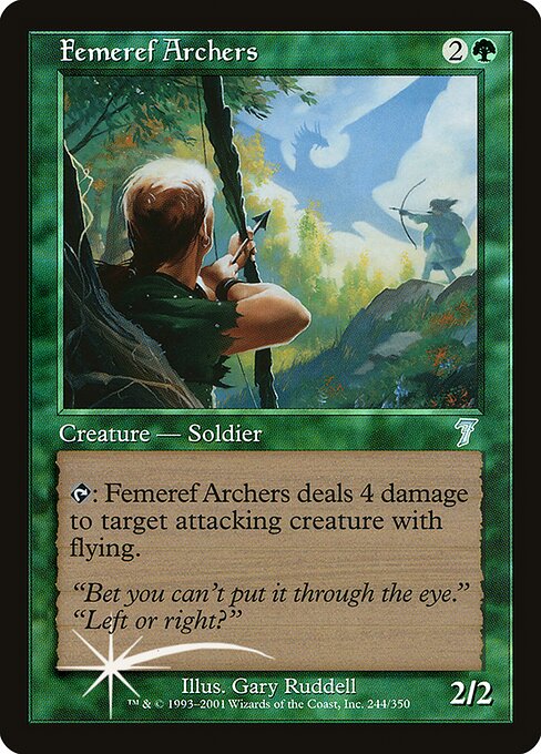 7ED: Femeref Archers (Foil)