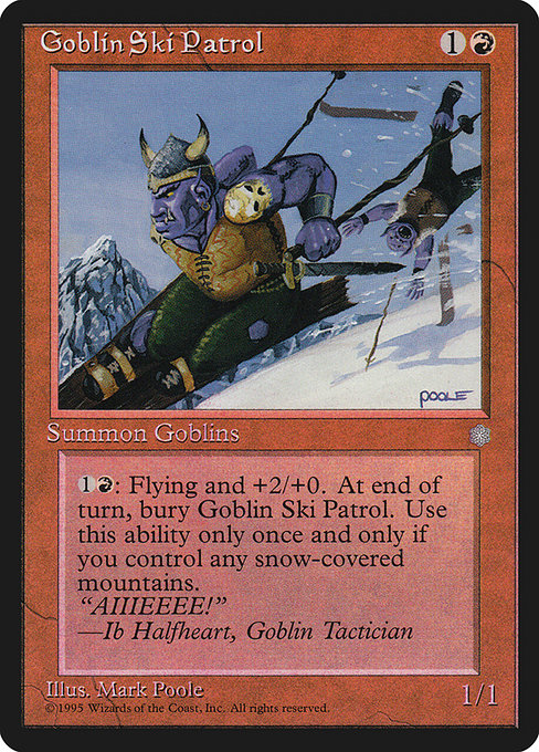 ICE: Goblin Ski Patrol