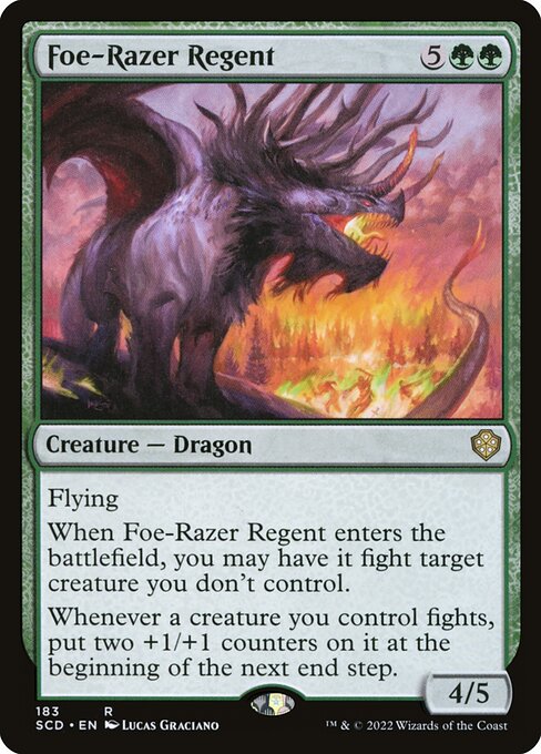 SCD: Foe-Razer Regent