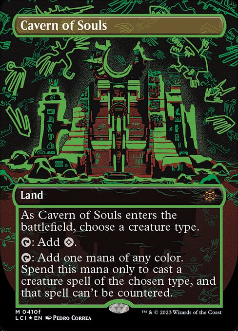 LCI: Cavern of Souls (0410f) (Borderless) (Foil)