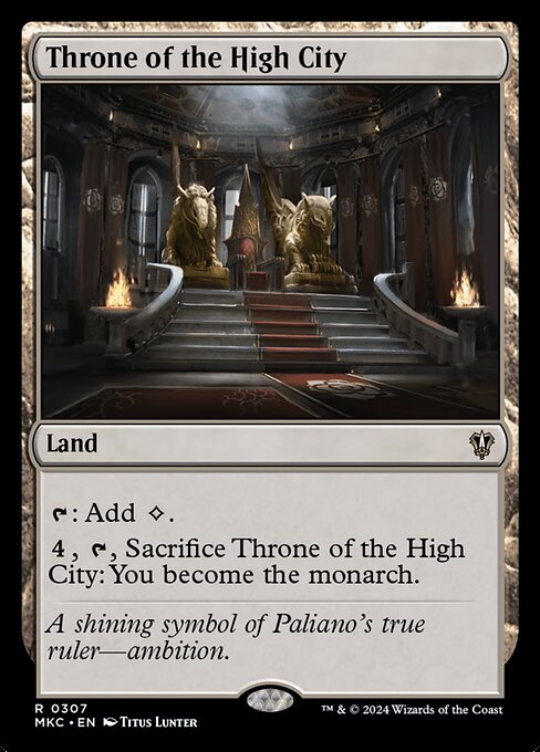 MKC: Throne of the High City