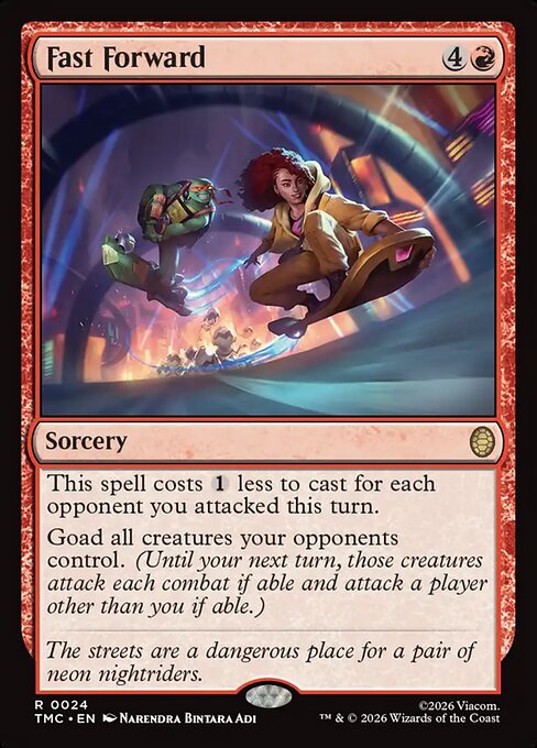 TMC: Fast Forward
