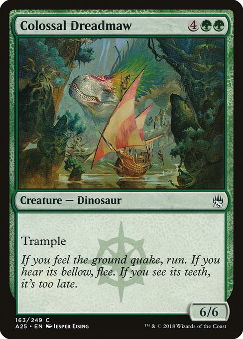 A25: Colossal Dreadmaw (Foil)