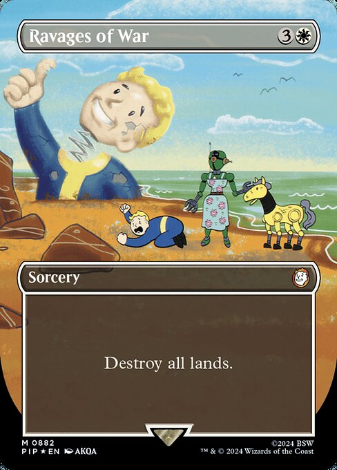 PIP: Ravages of War (Borderless) (Surge Foil)