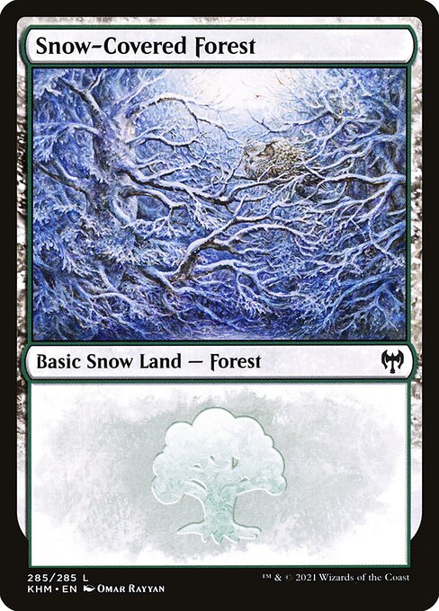 KHM: Snow-Covered Forest (285) (Foil)