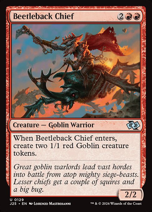 J25: Beetleback Chief (Foil)