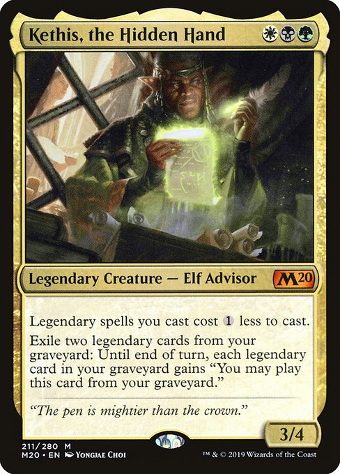 M20: Kethis, the Hidden Hand (Foil)