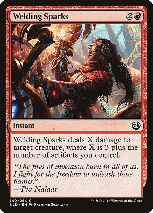 KLD: Welding Sparks (Foil)