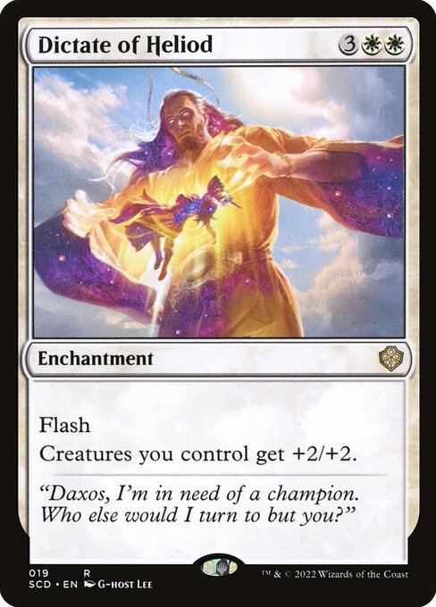 SCD: Dictate of Heliod
