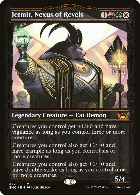 SNC: Jetmir, Nexus of Revels (Gilded Foil)