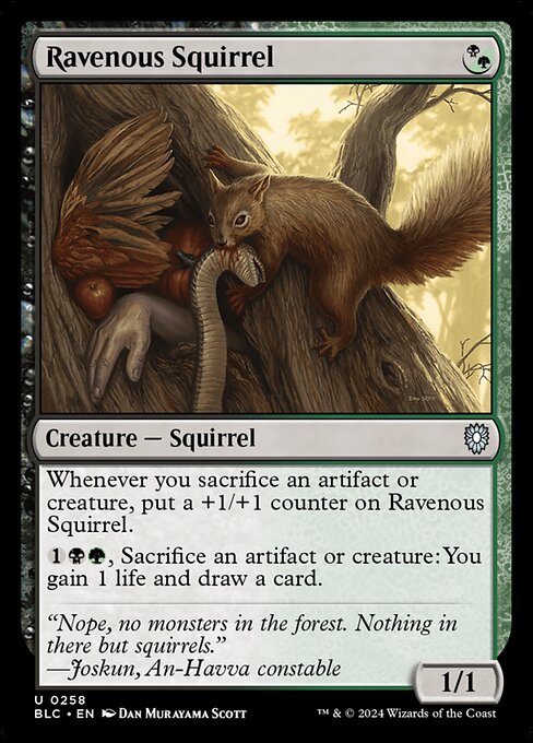 BLC: Ravenous Squirrel